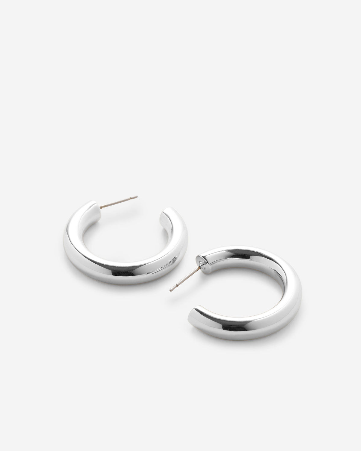 Bryan Anthonys Layers of You Silver Unstoppable Midi Hoops Macro