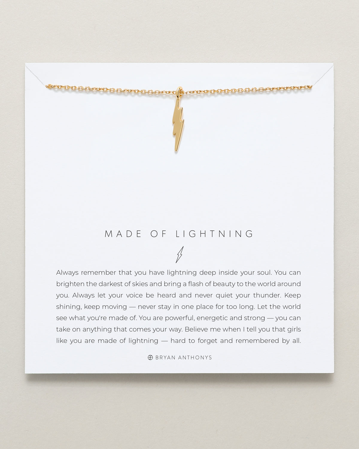 Made of Lightning Necklace - Main Image