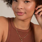 Bryan Anthonys Stories of You Gold Well Wishes Charm On Model