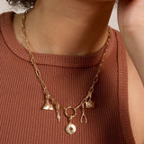 Stories of You — Paperclip Chain Necklace on Model