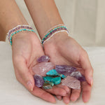 Bryan Anthonys Healing Stone Gold Bracelet On Model