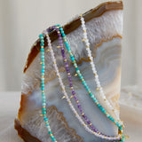 Bryan Anthonys Healing Stone Gold Choker On Stone