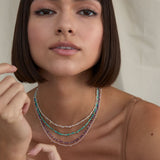 Bryan Anthonys Healing Stone Gold Choker On Model