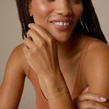 Bryan Anthonys Just For Luck Gold Bracelet On Model