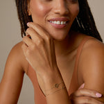 Bryan Anthonys Just For Luck Gold Bracelet On Model