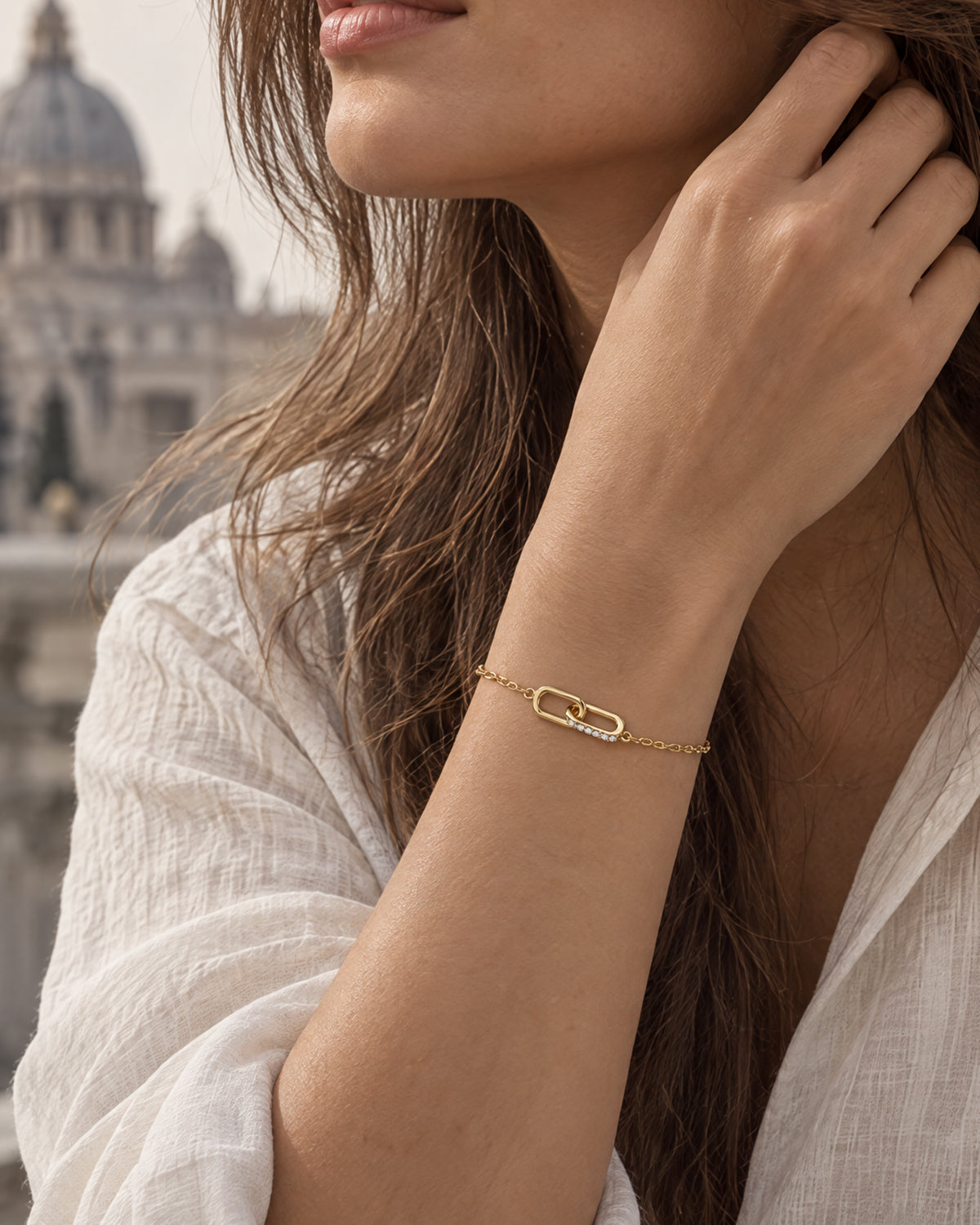 Forever Linked Interlocking Bracelet