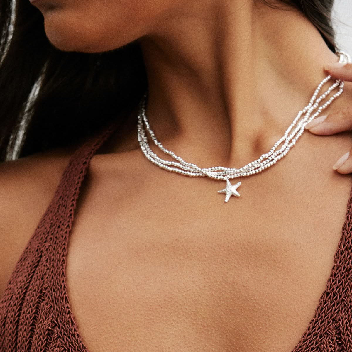 Bryan Anthonys Renew Statement Choker On Model
