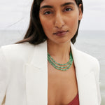 Bryan Anthonys Soul Like The Sea Beaded Necklace On Model