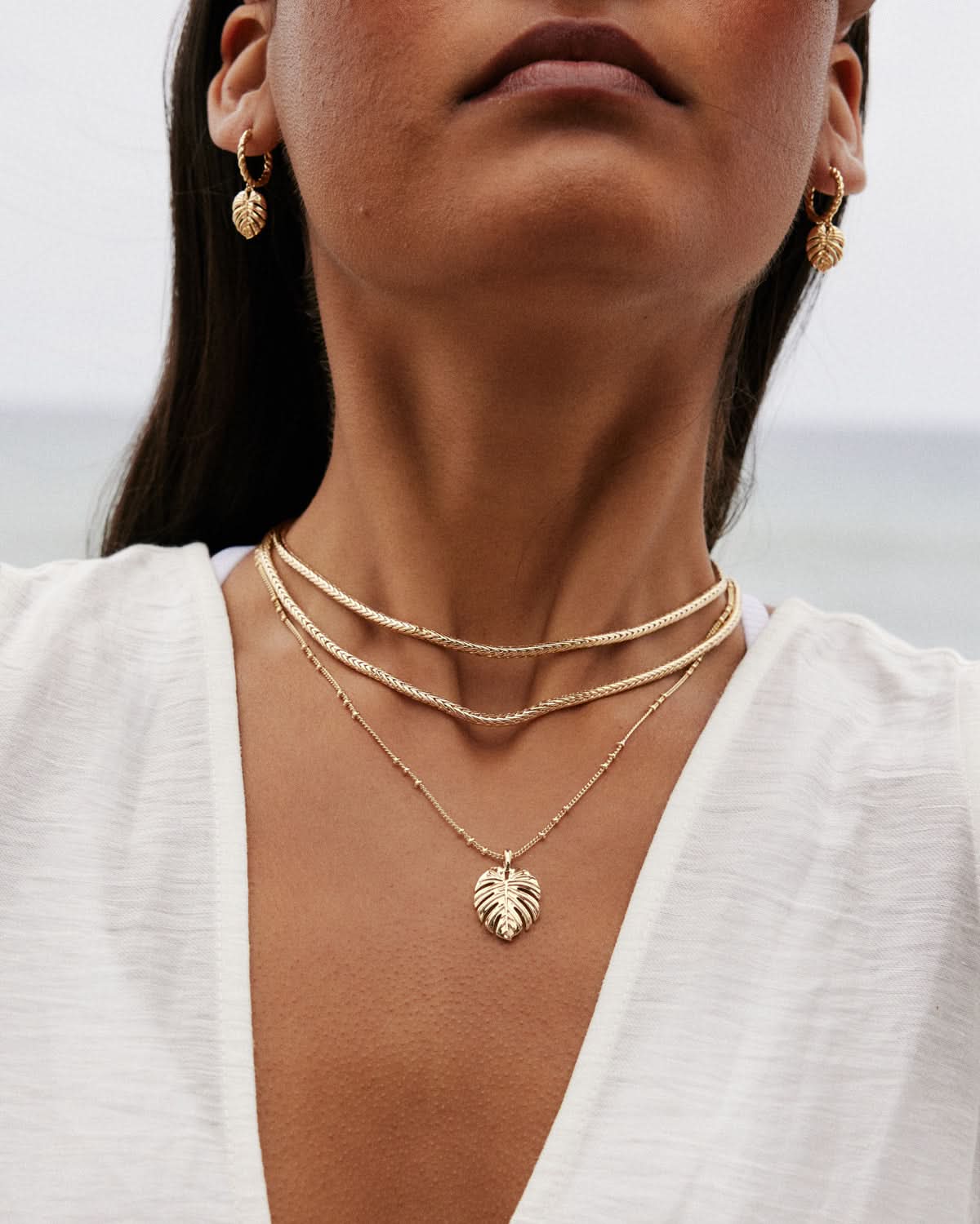 Bryan Anthonys Breathe Pendant Necklace On Model