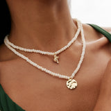 Bryan Anthonys Depth Beaded Necklace On Model