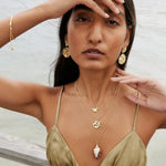 Bryan Anthonys Listen Pendant Necklace On Model