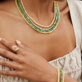 Bryan Anthonys Soul Like The Sea Beaded Necklace On Model