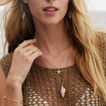 Bryan Anthonys Renew Pendant Necklace On Model