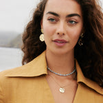 Bryan Anthonys Soul Like The Sea Beaded Necklace On Model