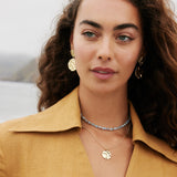Bryan Anthonys Soul Like The Sea Beaded Necklace On Model