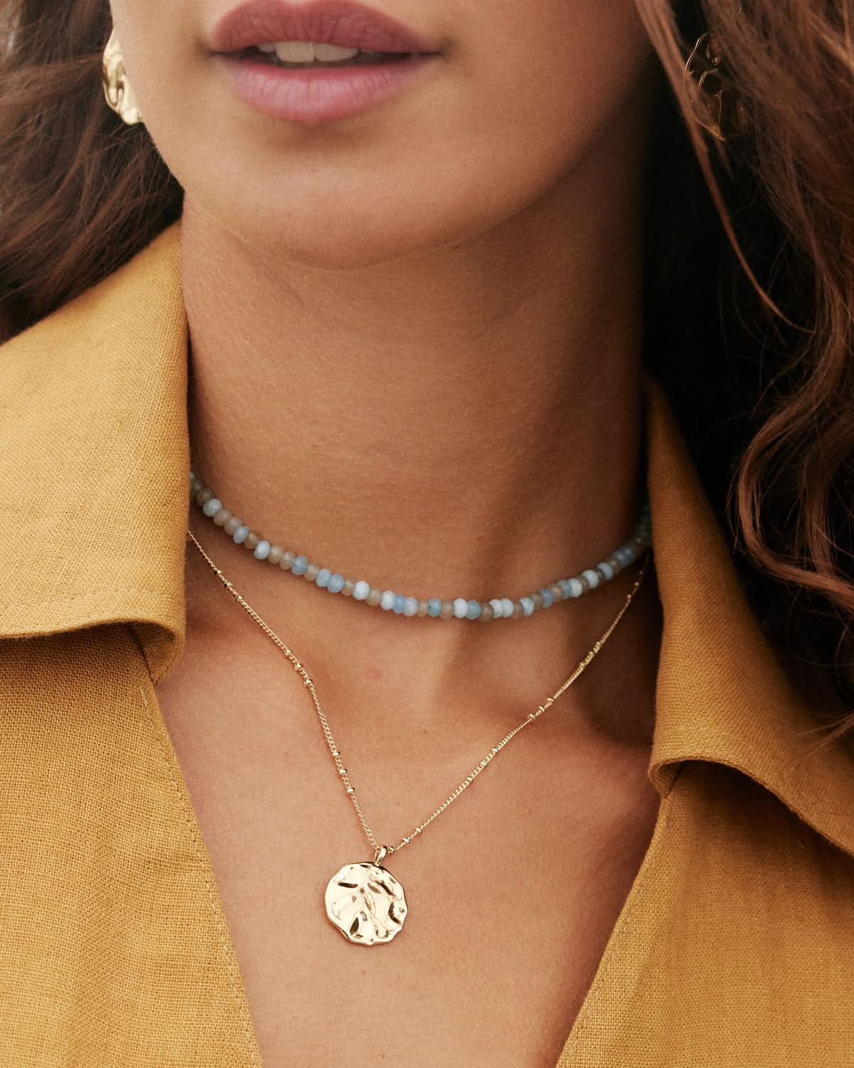 Bryan Anthonys Depth Pendant Necklace On Model