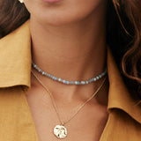 Bryan Anthonys Soul Like The Sea Beaded Necklace On Model