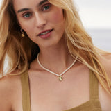 Bryan Anthonys Breathe Beaded Necklace On Model