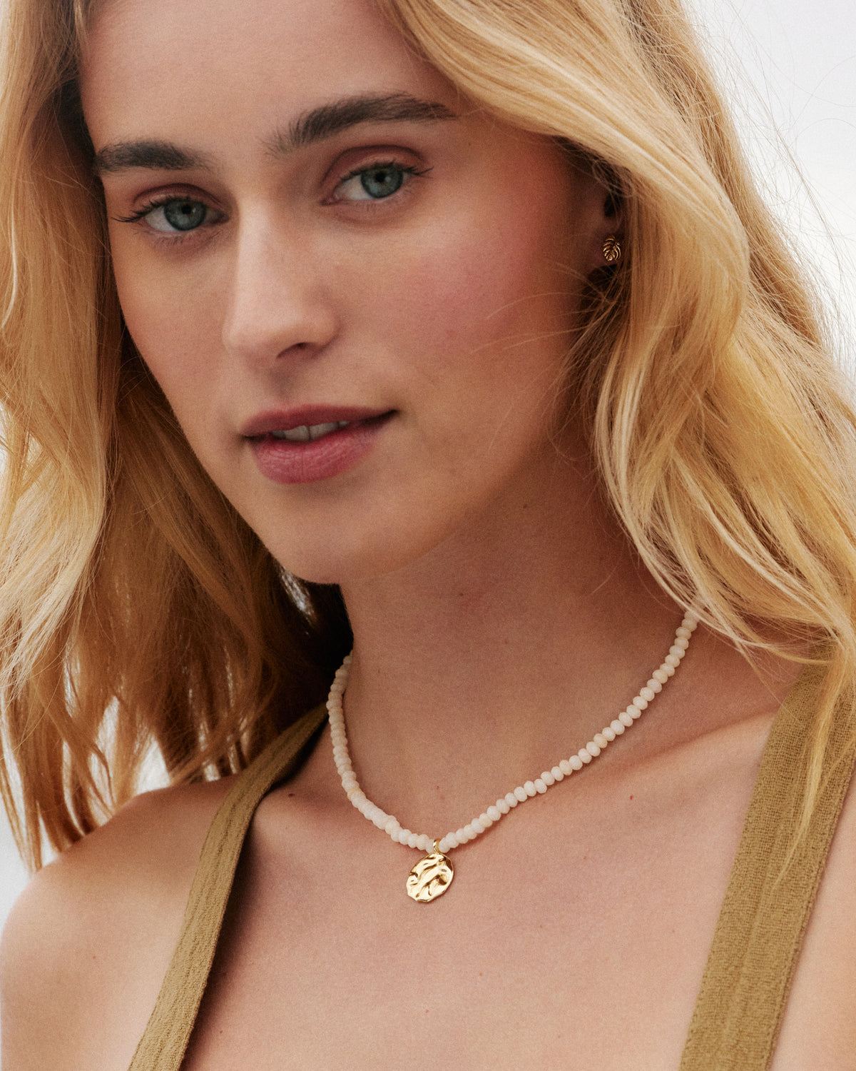 Bryan Anthonys Depth Beaded Necklace On Model