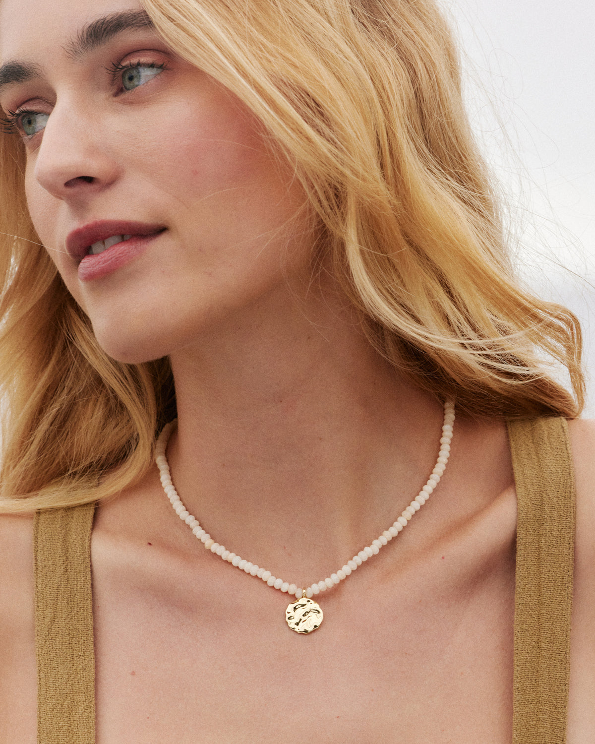 Bryan Anthonys Depth Beaded Necklace On Model