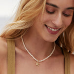 Bryan Anthonys Renew Beaded Necklace On Model