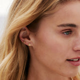 Bryan Anthonys Depth Stud Earrings On Model