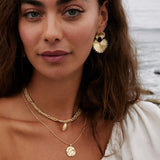 Bryan Anthonys Breathe Statement Earrings On Model