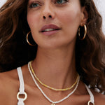 Bryan Anthonys Soul Like The Sea Beaded Necklace On Model
