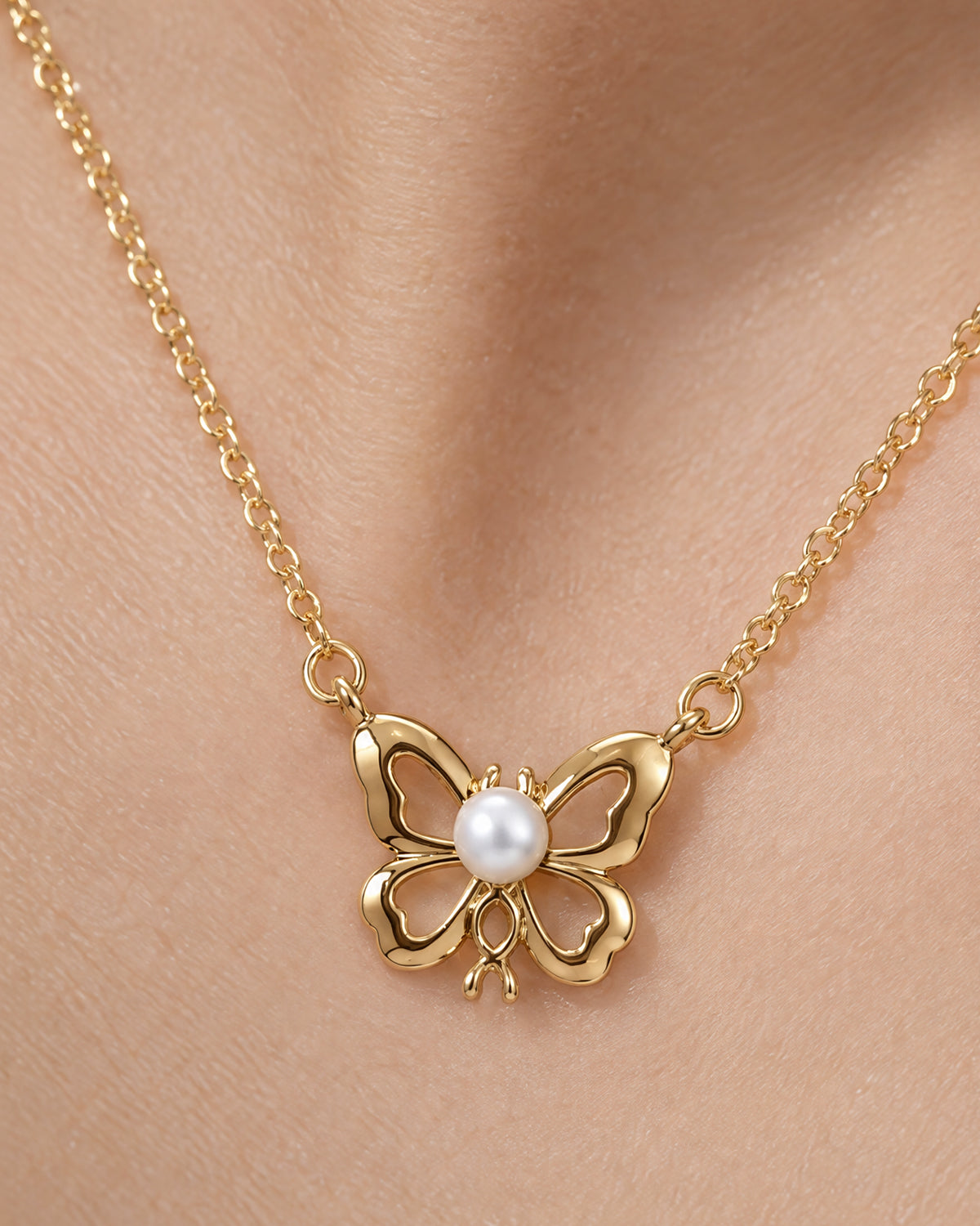 Tides of Hope Butterfly Necklace