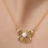 Tides of Hope Butterfly Necklace