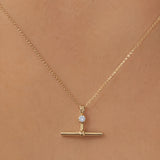The Corner Office T-Bar Necklace