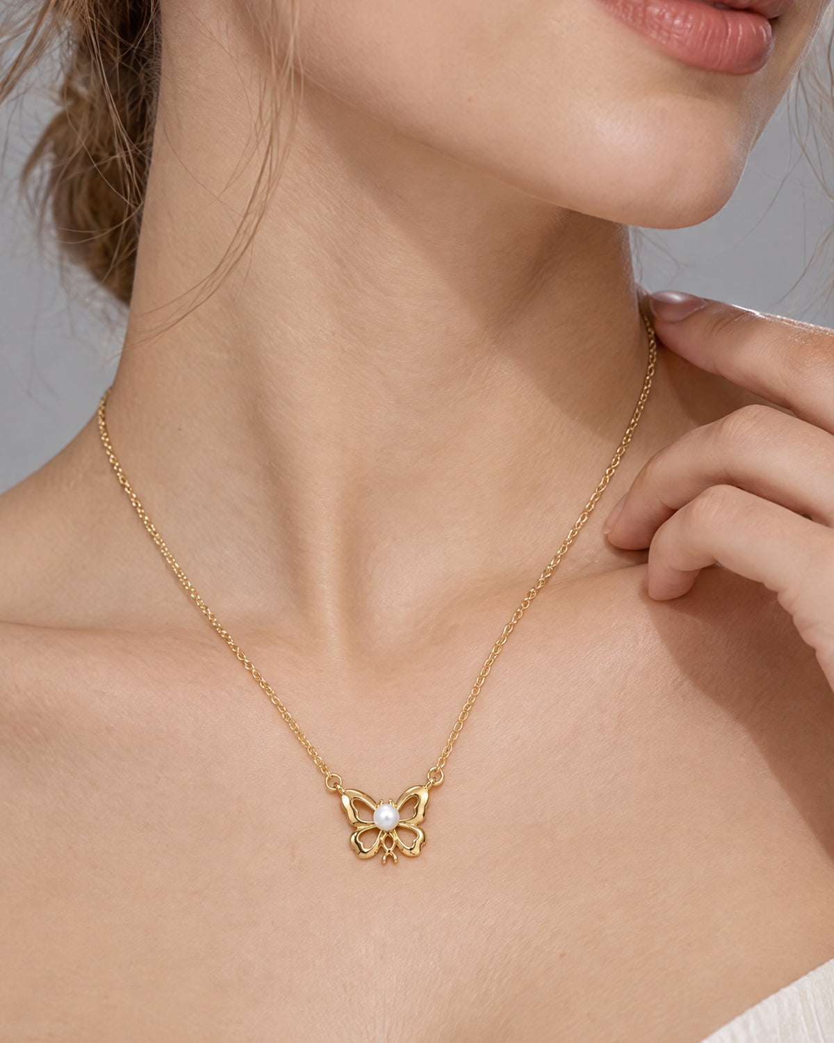 Tides of Hope Butterfly Necklace