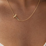 Held Cross Necklace