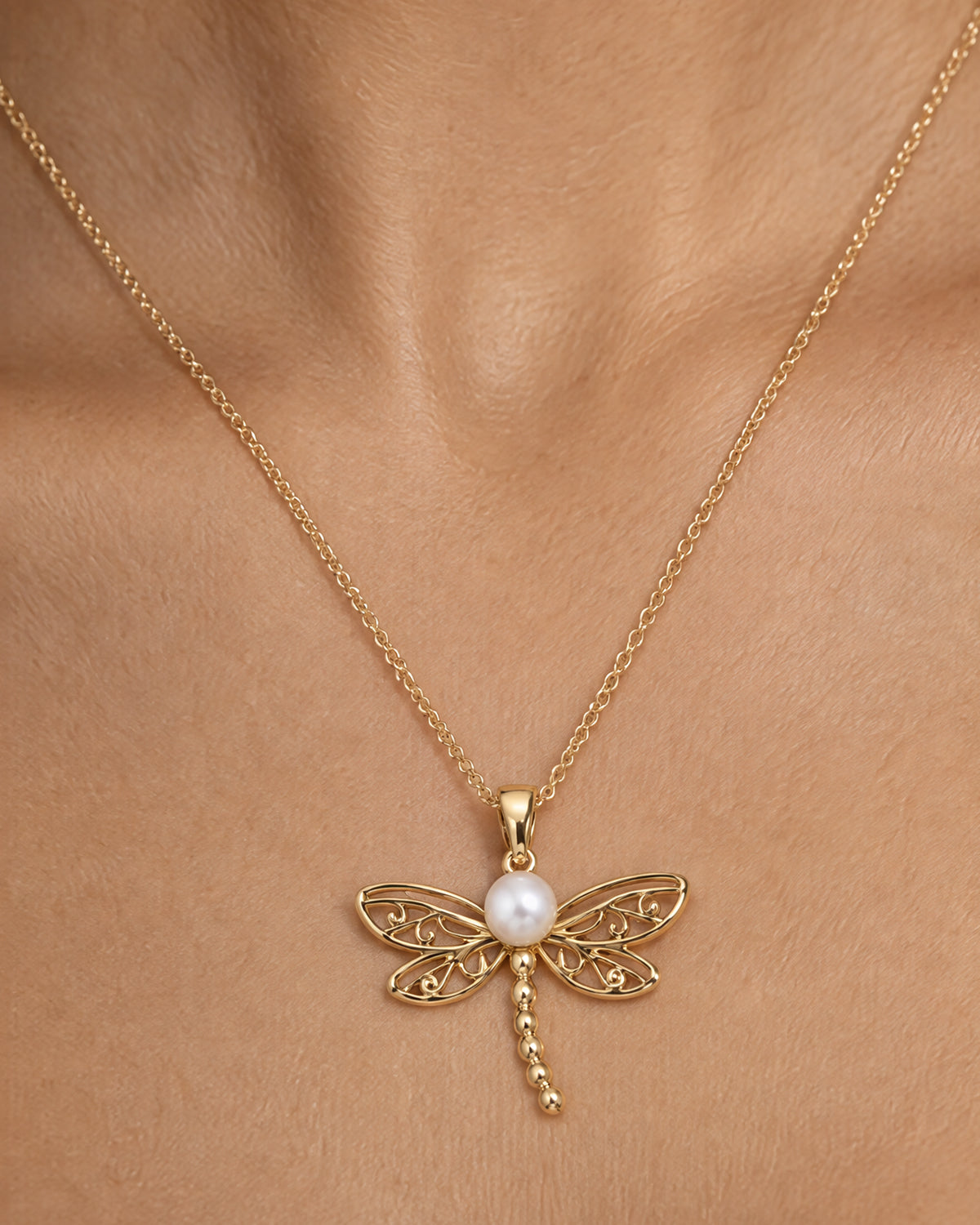 Tides of Hope Dragonfly Necklace