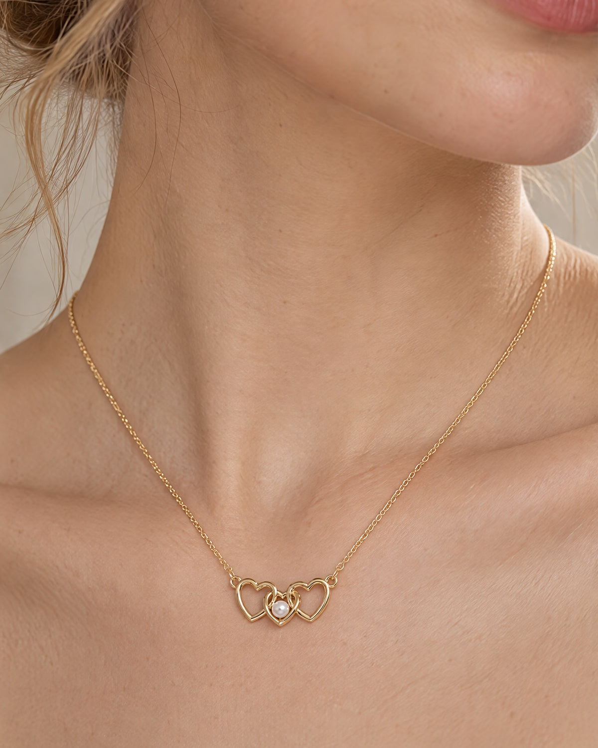 Tides of Hope Three Hearts Necklace