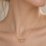 Tides of Hope Three Hearts Necklace