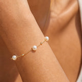 Grit Pearl Beaded Bracelet