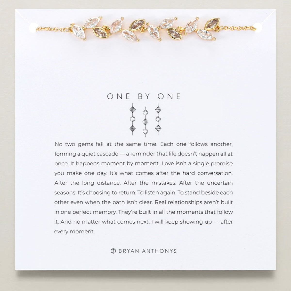 Bryan Anthonys One by One Crystal Bracelet