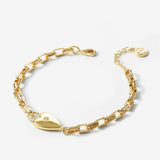 Safe Place Heart Bracelet