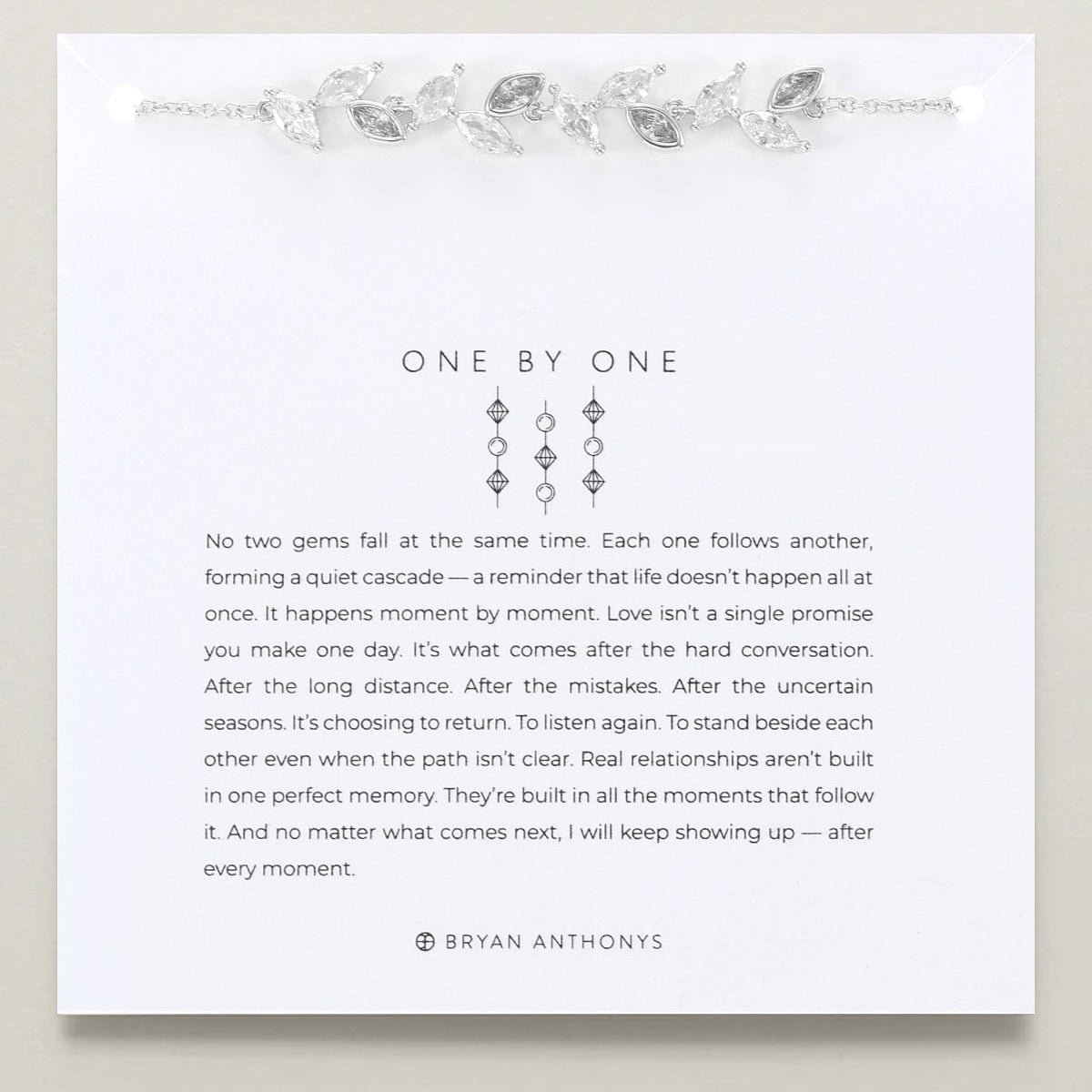 Bryan Anthonys One by One Crystal Bracelet