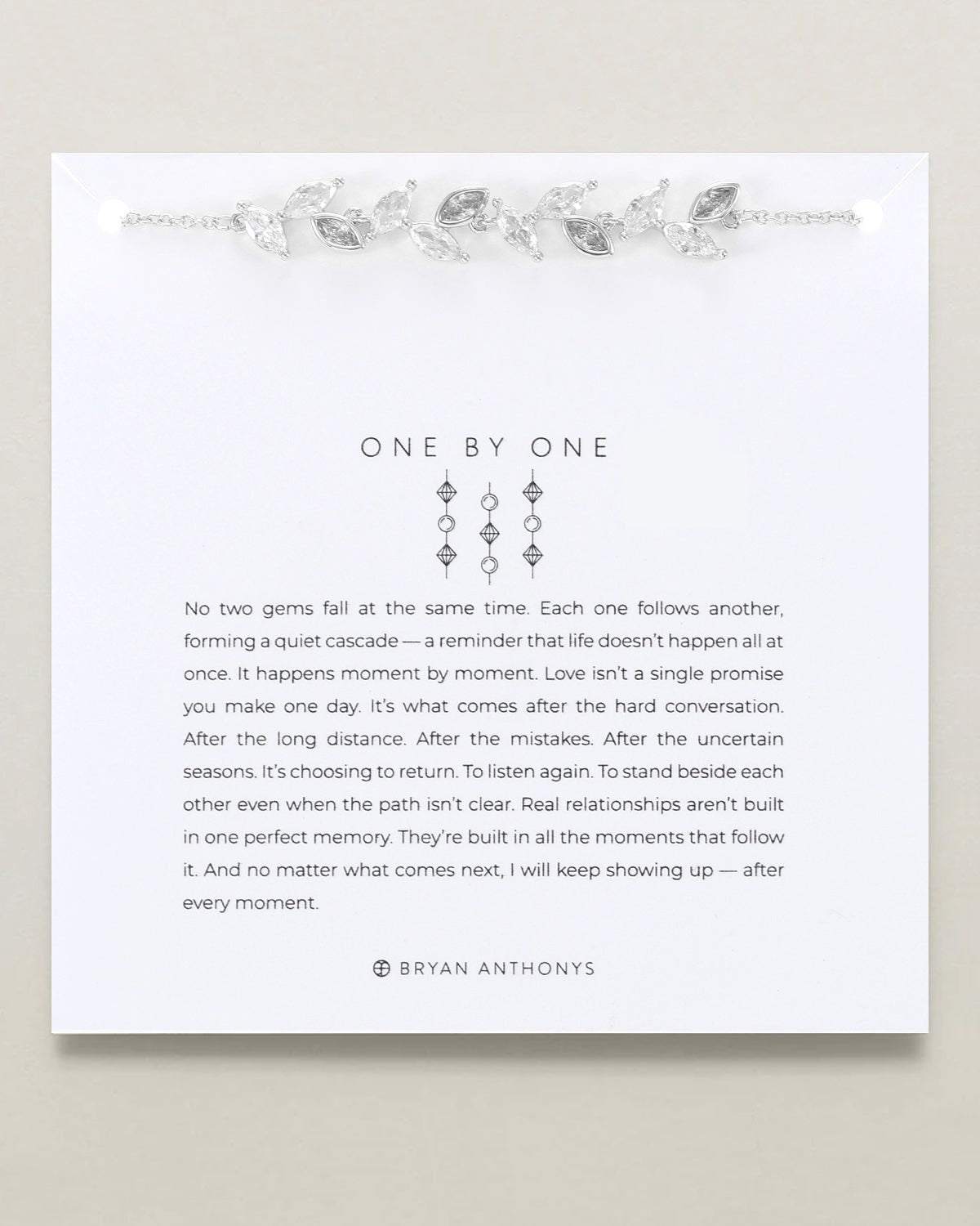 Bryan Anthonys One by One Crystal Bracelet