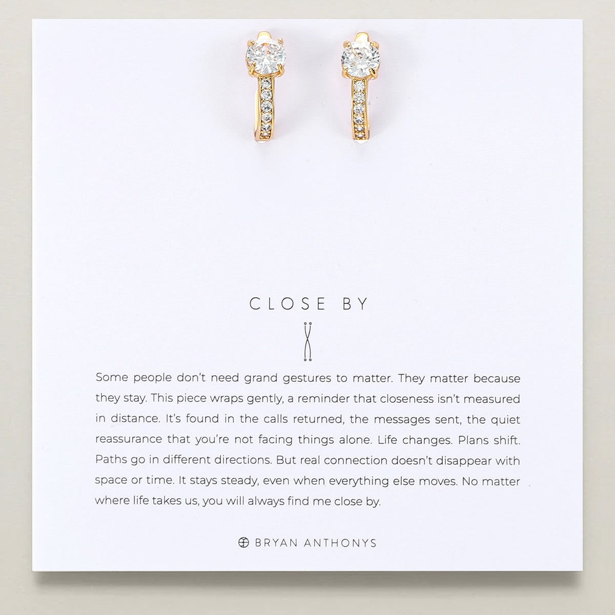 Bryan Anthonys Close By Huggie Earrings