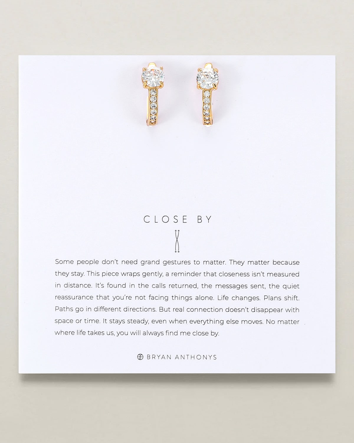 Bryan Anthonys Close By Huggie Earrings