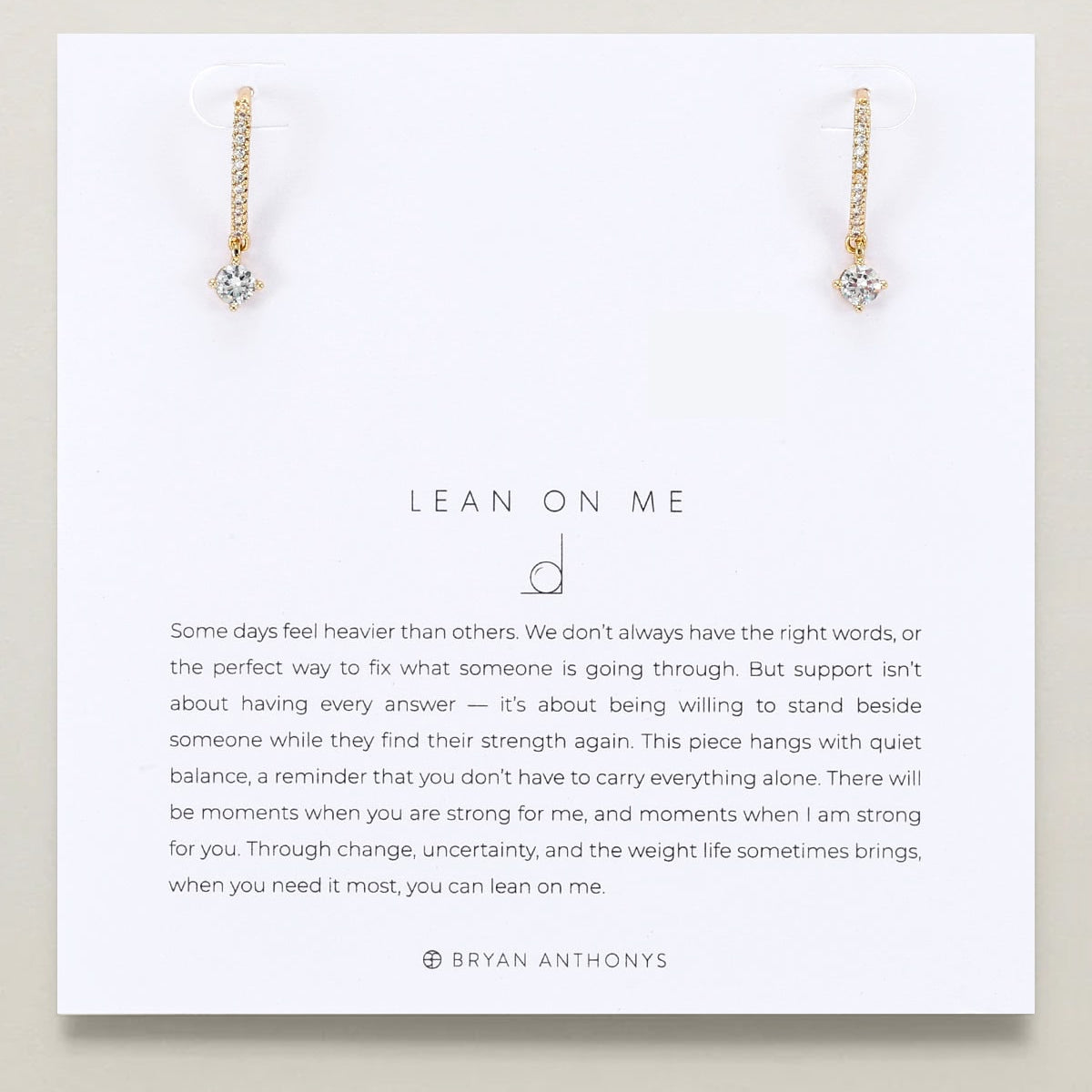 Bryan Anthonys Lean On Me Drop Earrings