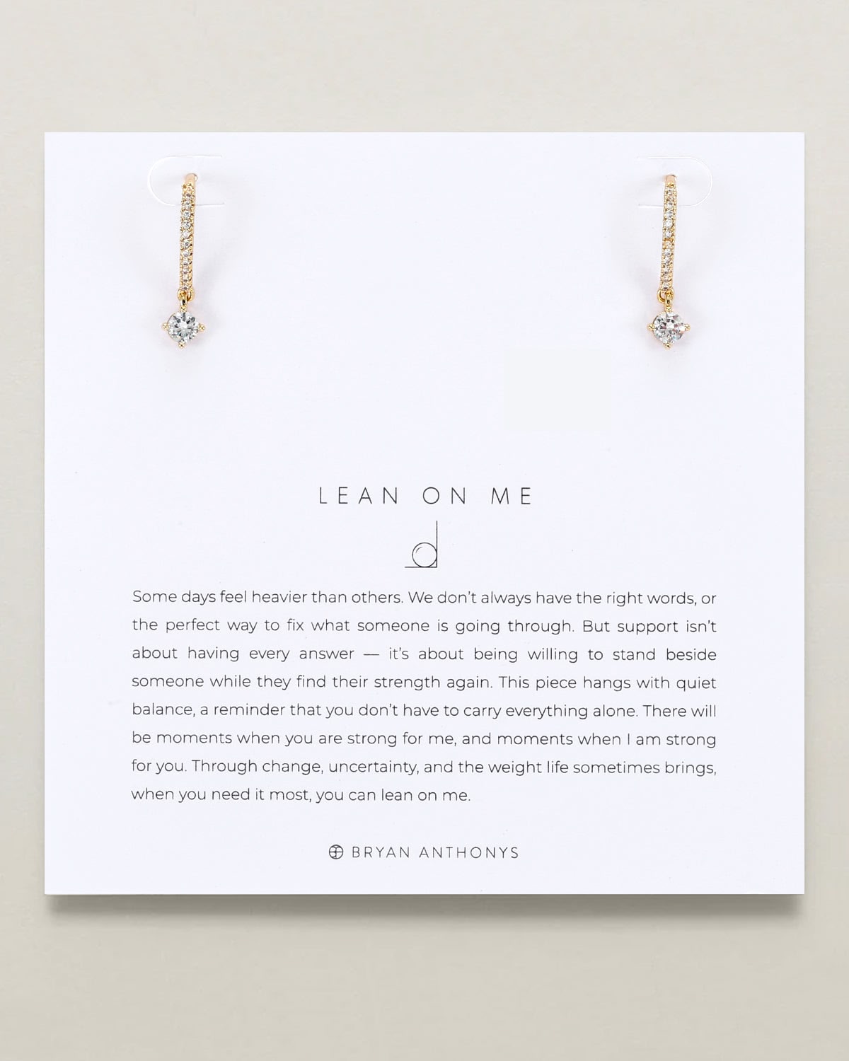 Bryan Anthonys Lean On Me Drop Earrings