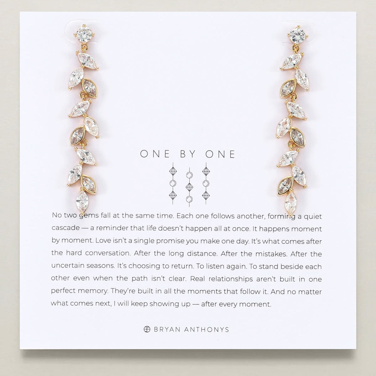Bryan Anthonys One By One Crystal Earrings