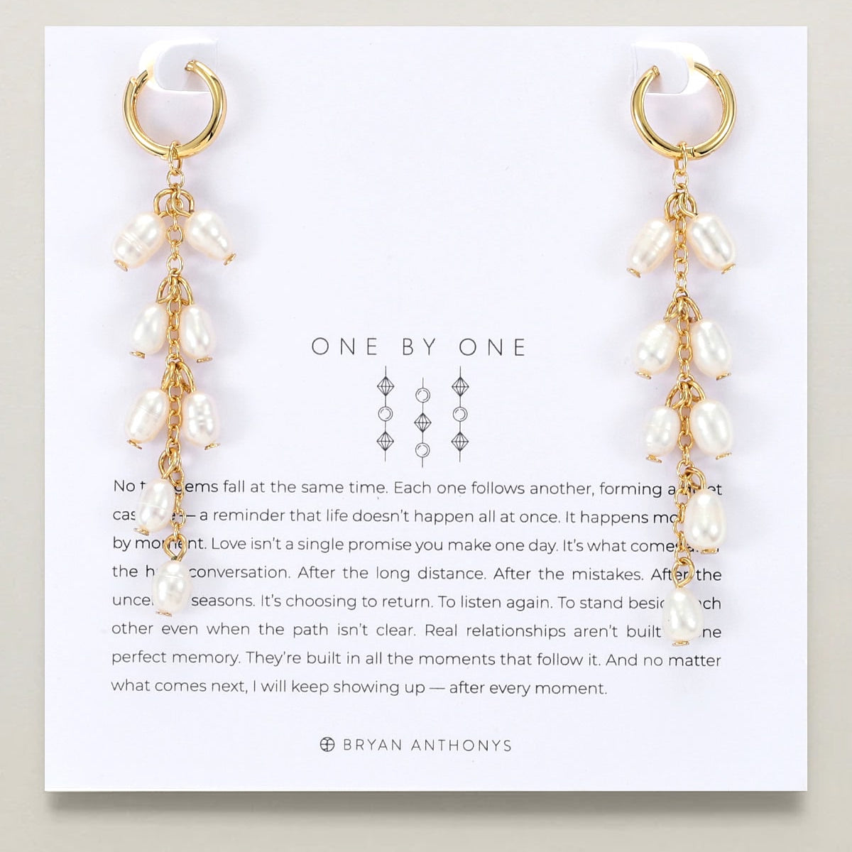 Bryan Anthonys One By One Pearl Earrings