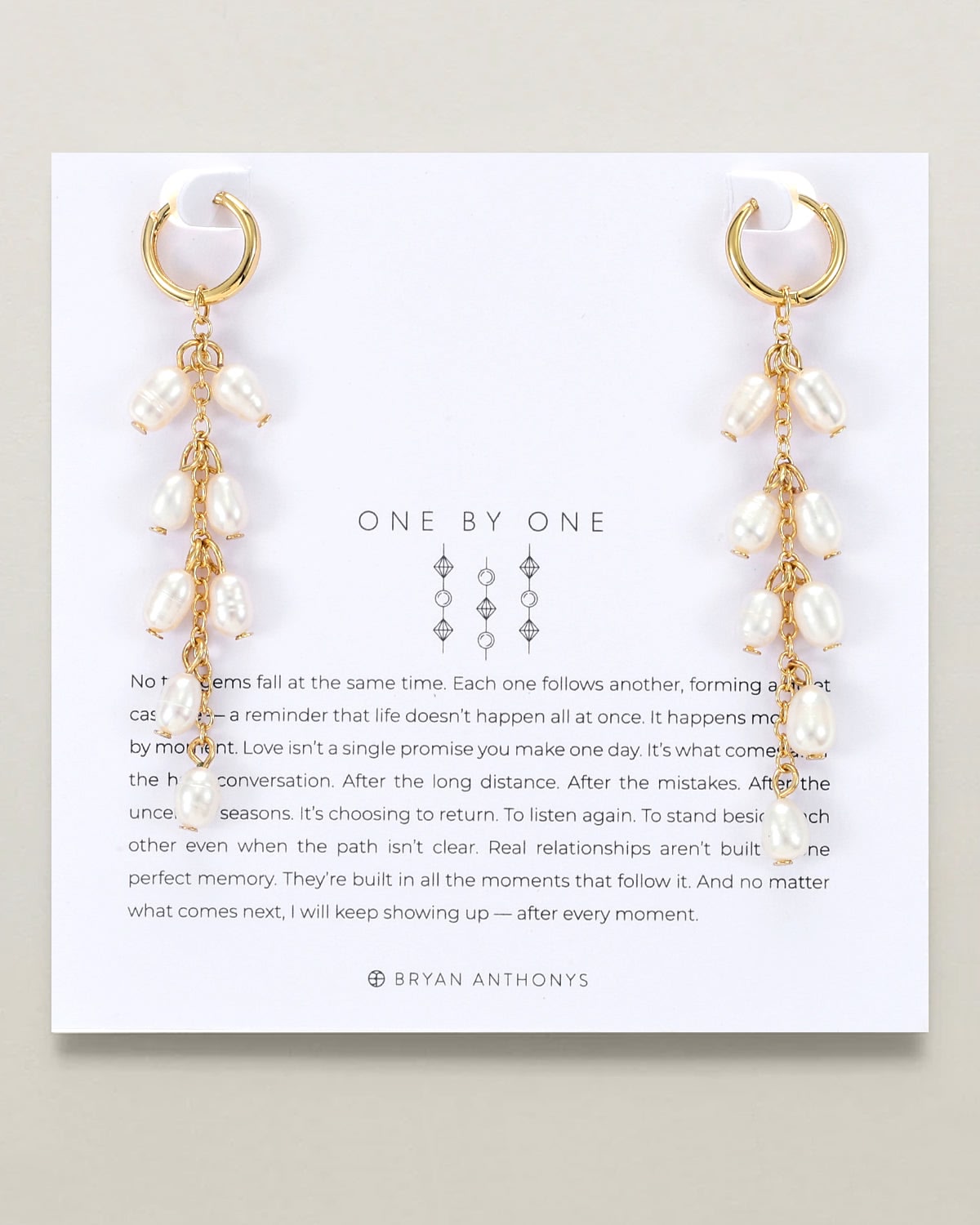 Bryan Anthonys One By One Pearl Earrings