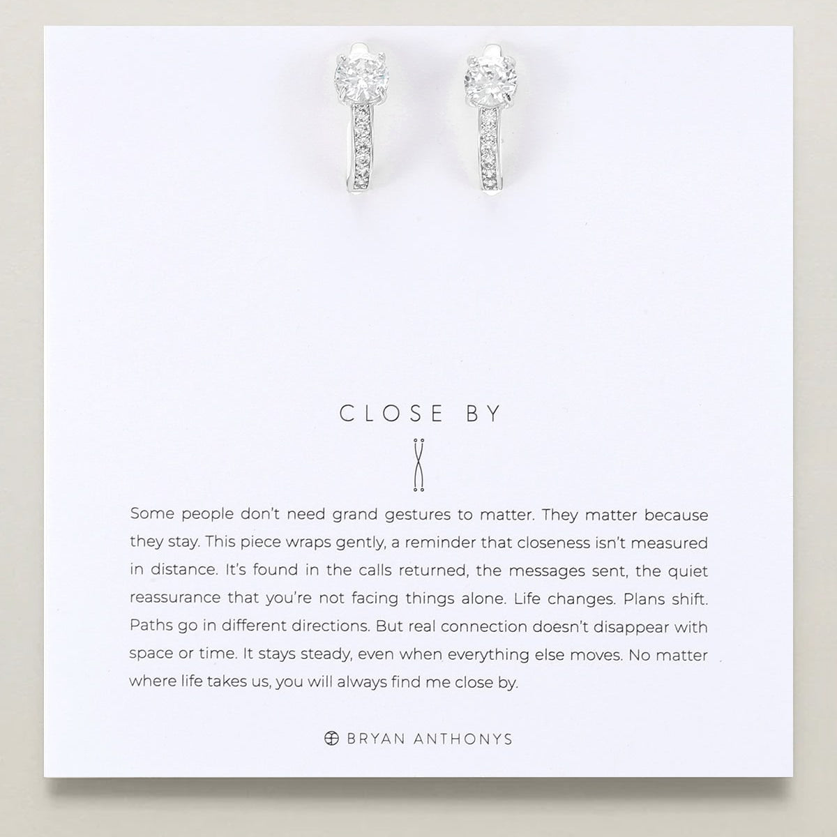 Bryan Anthonys Close By Huggie Earrings