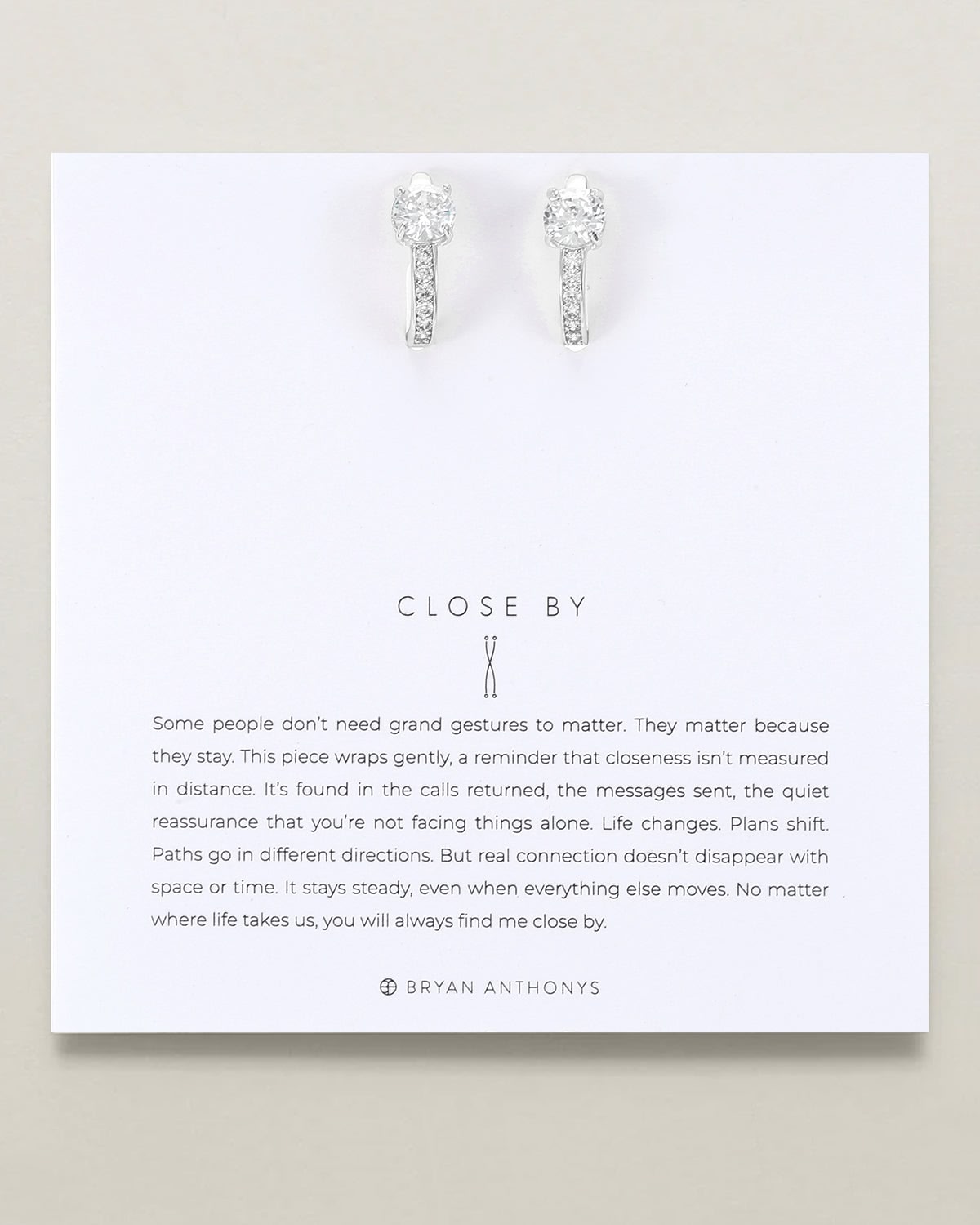Bryan Anthonys Close By Huggie Earrings